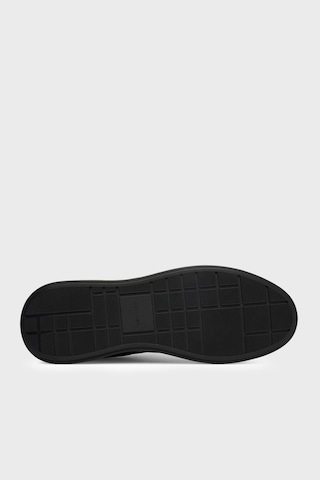 Calvin Klein Deri Logolu Sneaker Ayakkabı Hm0hm023260gj Erkek Ayakkabı Hm0hm02326 0gj Siyah