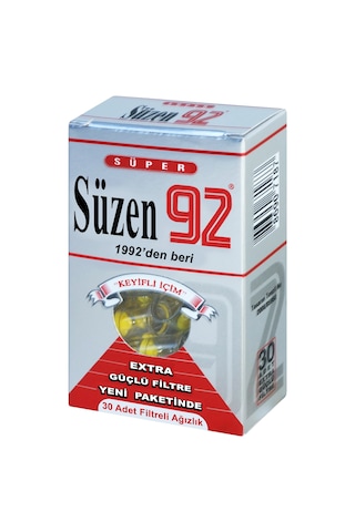 Süzen92 Süper Güçlü Filtreli Ağızlık 30'lu