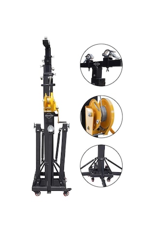 Marcio Wl-5540 Profesyonel Work Lift Sahne Ayağı Truss Lifti 400 Kg 5.5 Metre
