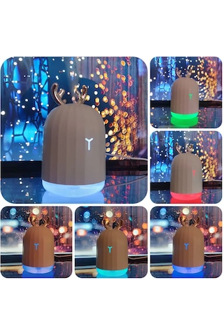 Sevimli Hava Nemlendirici Buhar Makinesi Lovely Humidifier Led Iş