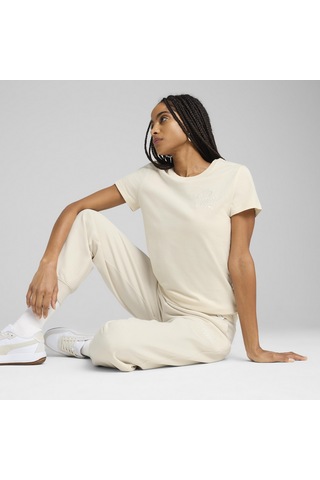 Puma 68498287 Script Tee Kadın Spor Tişört Renkli