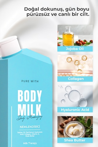 Milk Therapy Işıltılı Ultra Nemlendirici Vücut Sütü 250 Ml