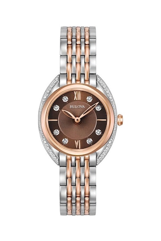 Bulova Kadın Kol Saati 98r230 Bordo