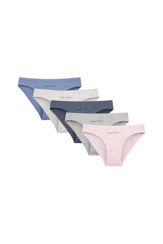 5'li Kadın Külot 2181b7 Pembe