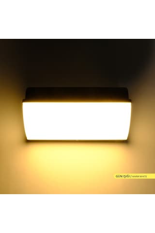 ACK 30W LED Duvar Armatürü 3000K Günışığı Dekoratif Dış Mekan Bah Diğer