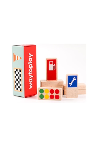 Waytoplay - Roadblocks Set Race Signs
