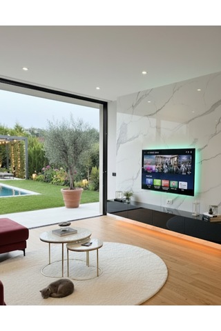 Mac Dizayn Milas Highgloss Parlak Siyah 240 Cm Modern Mdf Tv Ünitesi Şık Ve Geniş Tv Sehpası Parlak Siyah