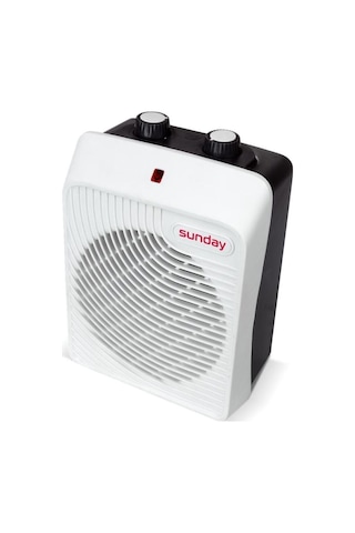 Sunday Fanlı Isıtıcı Kare Kutu Fan Fanlı Isıtıcı Sıcak - Soğuk 2000w Termostatlı
