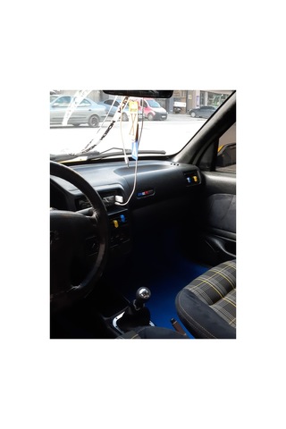 Peugeot 106 Rallye Torpido Yazısı 3d Petg Baskı Oem Görünüm Çift Taraflı Bantlı İç Aksesuar
