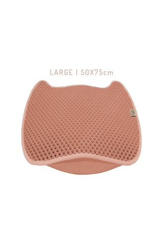 Cattie Taraklı Model Kum Toplayıcı Fonksiyonel Kedi Paspası Pink - Kedi Model L Boy 50-75cm