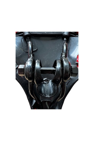 Bisiklet Selesi Bmx - 16 / 20 Jant Çocuk Bisiklet Selesi Siyah/kımızı Kırmızı