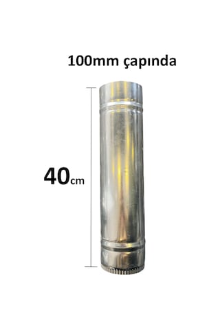 Pelet Soba Borusu 100mm Çapında