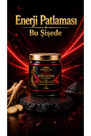 Kırmızı Kore Ginseng Bitkisel Destek Macunu 240gr