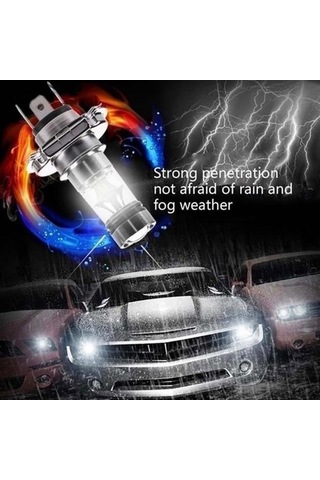 Süper Parlak 20smd H7 100w H4 Araba Led Gündüz Sürüş Sis Farı Lambası H4