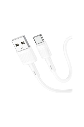 Type C Usb Hızlı Şarj Kablosu Android Samsung Huawei Xiaomi Uyumlu Beyaz