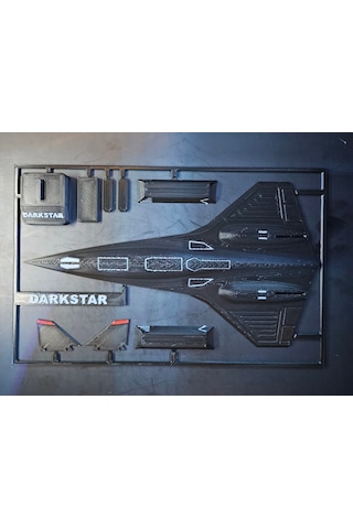Darkstar Uçak Maket Kiti Kurulabilir Jet Modeli Bilimkurgu Te
