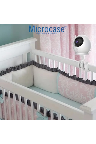 Microcase Esnek Web Kamera Bebek Kamerası Telefon Tutucu - Al5143 Siyah