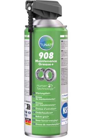 Tunap 908 Nsf H1 Yüksek Performanslı Sprey Gres 400 ML