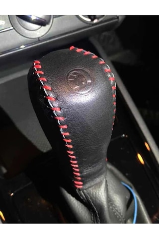 Skoda Dsg. Otomatik Vites Kılıf El Yapımı Hakiki Deri
