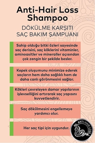 Maia Mc Hair Loss Dökülme Karşıtı Saç Bakım Şampuanı 400 ML
