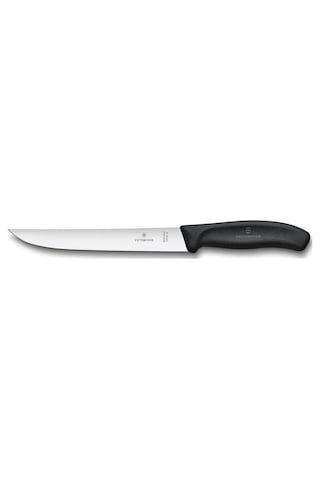 Victorinox 6.8103.18b 18cm Siyah Doğrama Bıçağı, Blisterli Paket Çok Renkli