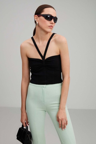 Grımelange Ruby Slim Mint Yeşil Pantolon Mint Yeşili