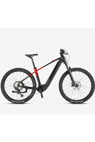 Kron Makalu - 29 - Mtb 17' - 12 Vites - Elektrikli - H.disc - Mat Siyah - Siyah/kırmızı Siyah