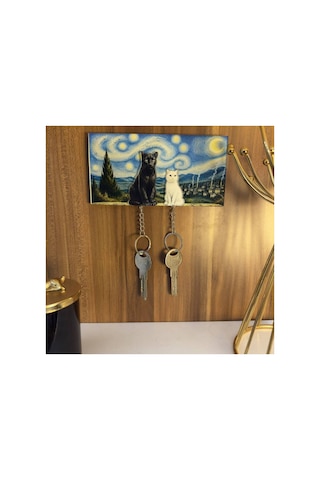 Kk Swords Mıknatıslı Anahtarlık Askılığı, Dekoratif Duvar Anahtarlığı, Sevgiliye Özel Hediye, Ev Hediyesi, Duvar Giriş Dekoru, Hediyelik Ürün 80490634
