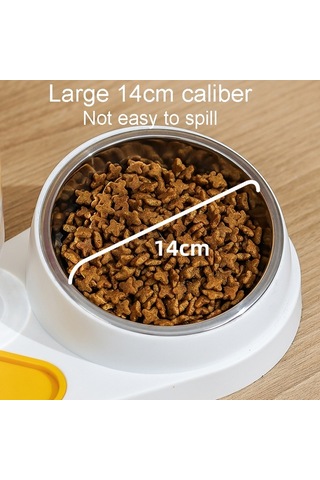 Cbtx Kedi Ve Köpek Mama Ve Suluk Pet Yeme Seti Kombinasyon Kasesi Yeşil