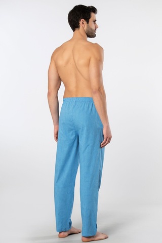 Cacharel Erkek Dokuma Pijama Tek Alt 2240/mavi 4 Çok Renkli