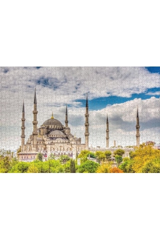 Nova 1000 Parça Sultanahmet Camii. İstanbul Puzzle - Nejdet Düzen