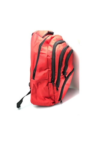 Kocamanlar 2122-6 Sırt Ortapedikli Unisex Sırt Ve Okul Çantası Kırmızı