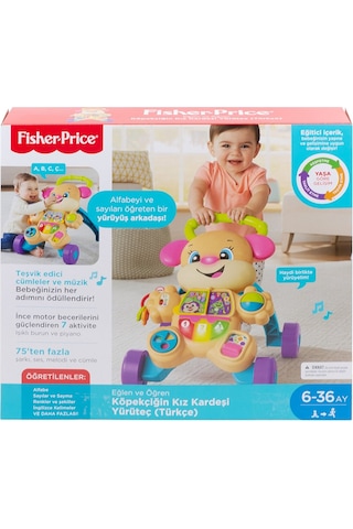 Fisher Price Eğitici Köpekçik Yürüteç Oyuncak
