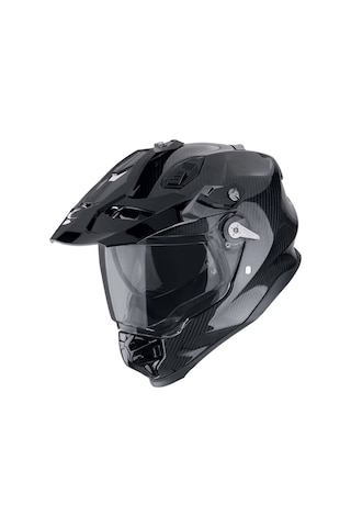 Scorpion Adf-9000 Air Carbon Kapalı Motosiklet Kaskı Siyah Siyah