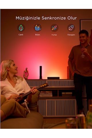 Govee Rgbıcww Wifi+bt Flow Plus Bar 2'li