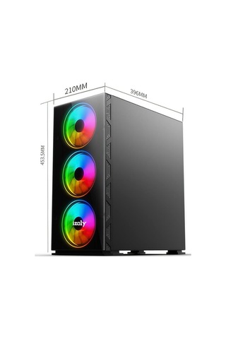 Izoly ST999497 i7-12700F 16 GB 512 GB M.2 NVMe RTX4060 8 GB Free Dos Masaüstü Oyuncu Bilgisayarı
