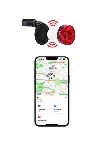 Micflip P20 Bisiklet Reflektörü Suya Dayanıklı Akıllı Takip Cihaz Özellikli Kırmızı