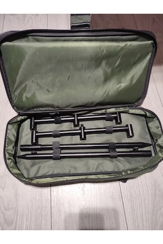 Monozone Olta Çubuğu Tutacağı 2 Rods Kit Ayak Çantalı Buzz Sticks