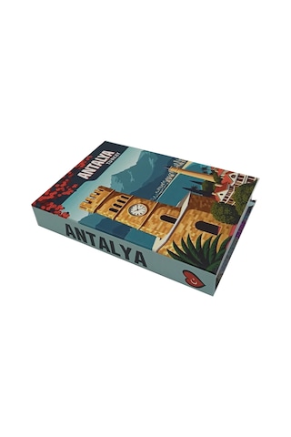 2026 -759 Antalya Dekoratif Kitap Kutusu
