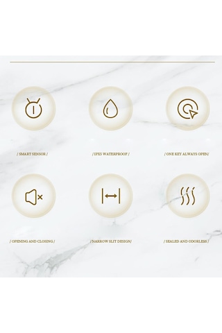 Qianfan Banyo Ve Tuvalet Masaları Gibi Küçük Alanlar İçin Süt Beyazı