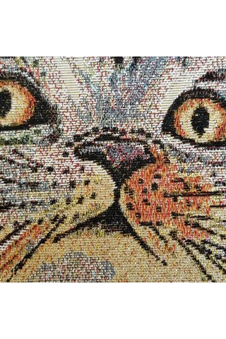 K37-Dokuma Goblen Kırlent Kılıfı