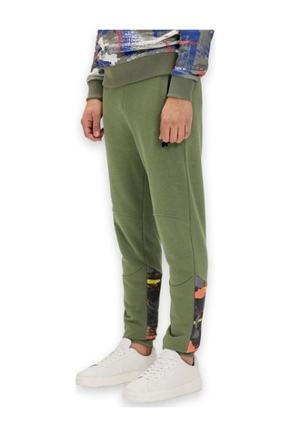 Bad Bear 24.02.14.004 Flame Sweatpants Haki Erkek Eşofman Altı Siyah