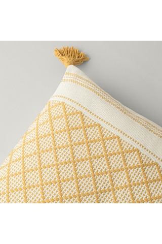 Linens Keinza 45x45 Cm Kırlent Kılıfı Hardal Hardal