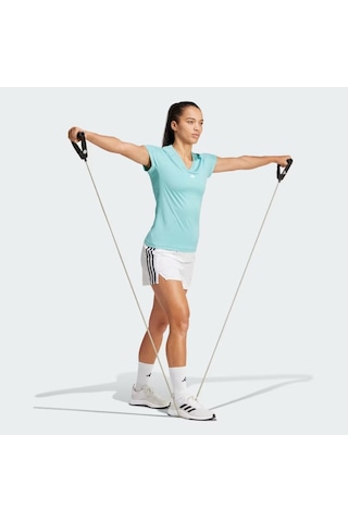 Adidas 3-stripes High-rise Kadın Şort Jf4360 Beyaz