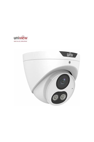 Uniview Ipc3612le-adf28kc-wl 2mp 2.8mm Sabit Lens Dahili Sesli H.265+ Colorhunter Ip Dome Kamera