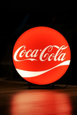 Coca Cola Tasarımlı Dekoratif Aydınlatma Gece Lambası Çok Renkli