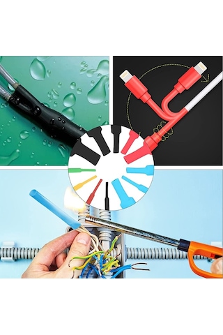 Kenpazar 560 Parça Set Isıyla Daralan Makaron Kablo Koruyucu Kılıf