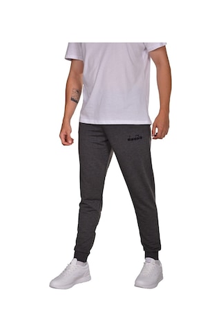 Diadora Valor - Erkek Pamuklu - Lastik Paça - Antrasit Eşofman A Antrasit