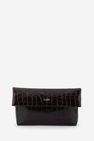 Valmenti Kadın Suni Deri Kahverengi Kroko Clutch Çanta 921 7484 Bn Cnt Sk26-27 Kahve Kroko