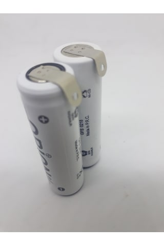 2.4 V 600 Mah Aa Şarjlı Traş Makinası Pili Kalın Kalem Pil